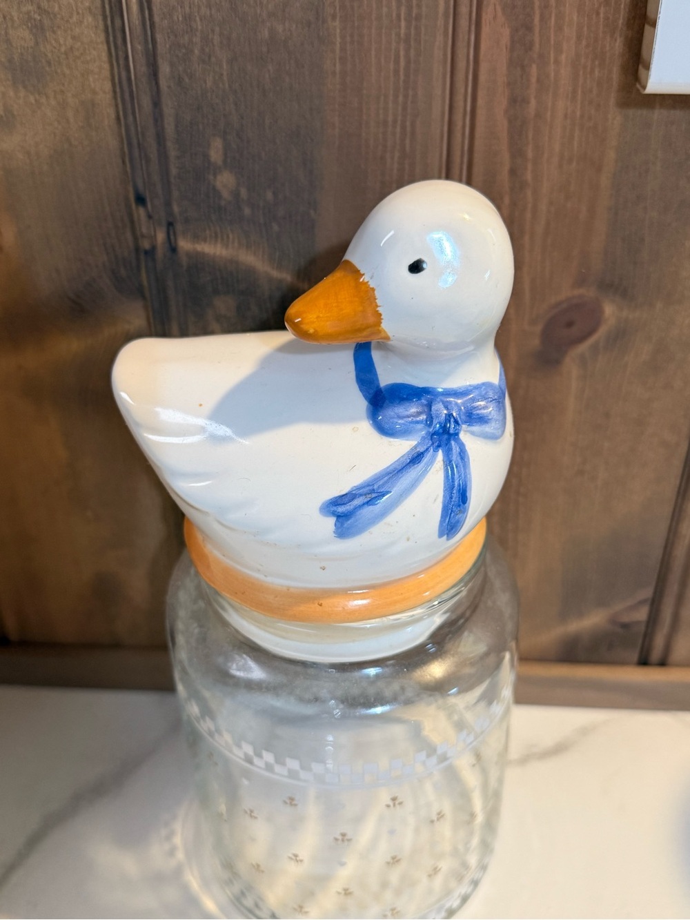 Anchor Hocking Goose Canister - Picture 3 of 7